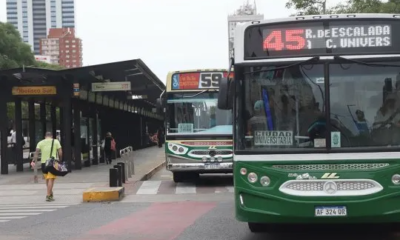 paro de colectivos en el AMBA