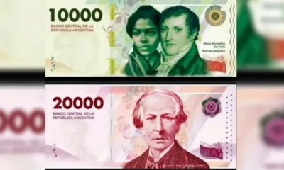 Billetes de $10.000