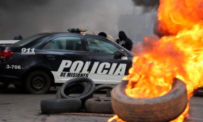 conflicto salarial policial en Misiones