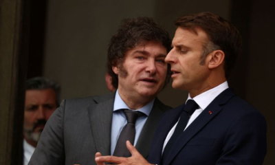 Javier Milei se reunió con Emmanuel Macron